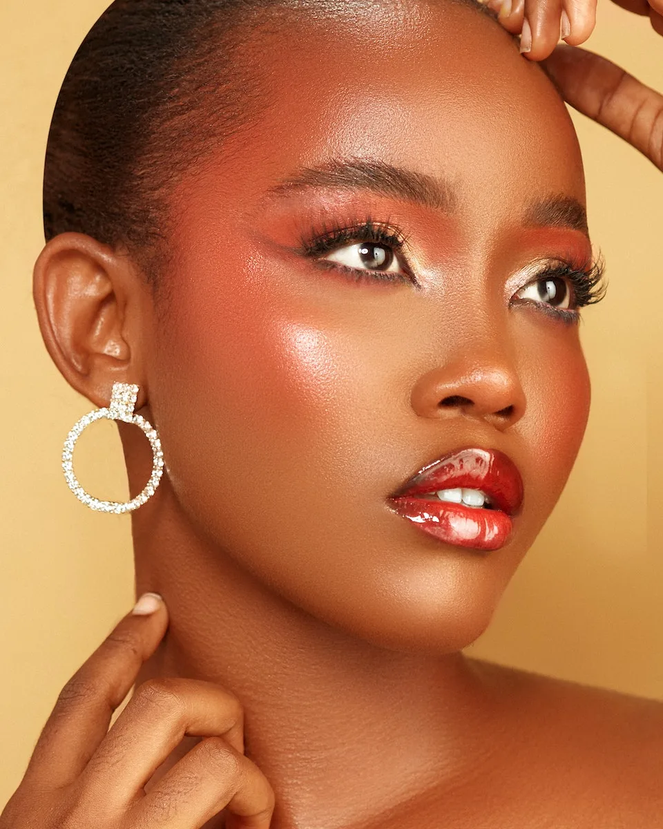 Face of Pretty Young Female Model